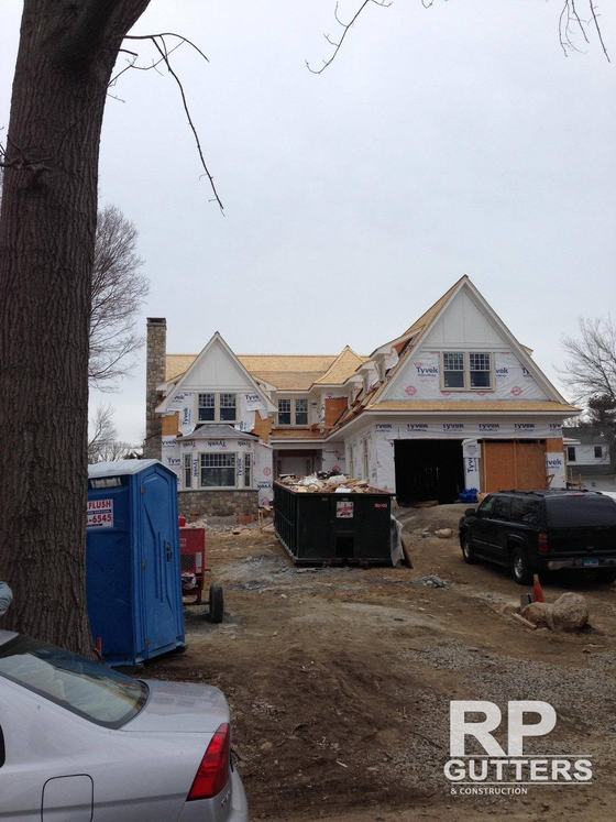 Large new home under construction